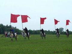 A magyar lovasság megjelenése a csatatéren / Das Erscheinen der ungarischen Kavallerie auf dem Schlachtfeld / The Emergence of the Hungarian cavalry on the battlefield - 5
