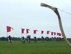 A magyar lovasság megjelenése a csatatéren / Das Erscheinen der ungarischen Kavallerie auf dem Schlachtfeld / The Emergence of the Hungarian cavalry on the battlefield - 6