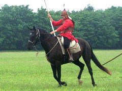 A magyar lovasság támadásban / Die ungarische Kavallerie im Angriff / The Hungarian cavalry in the attack - 1