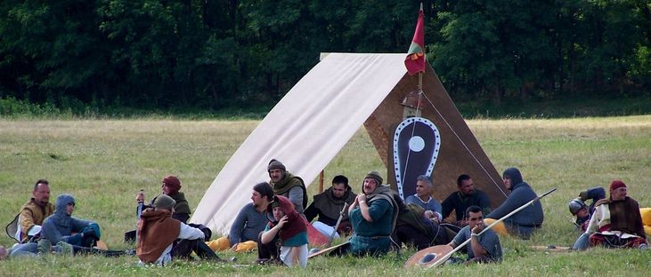 A bajor sereg tbora / Die bayerische Lager / The Bavarian camp