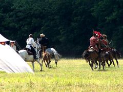 A magyar lovasság támadásban / Die ungarische Kavallerie im Angriff / The Hungarian cavalry in the attack - 1