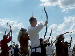 "Nyílzápor" (együttlövés) / "Pfeil-Hagel" (zusammen Schüsse) / "Arrow hail" (together shots) - 1