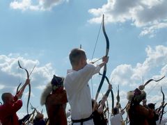 "Nyílzápor" (együttlövés) / "Pfeil-Hagel" (zusammen Schüsse) / "Arrow hail" (together shots) - 3