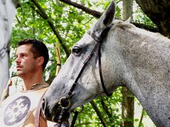 Magyar harcos a lovával - 2