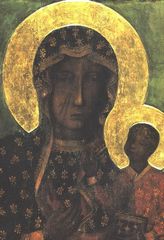 Csensztohovai Fekete Madonna - Zách Klára arcával?