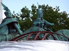 &Aacute;rp&aacute;d nagyfejedelem szobra / Denkmal des Gro&szlig;f&uuml;rsten Arpad / Monument of Grand Prince Arpad - 1