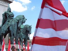 &Aacute;rp&aacute;d nagyfejedelem szobra / Denkmal des Gro&szlig;f&uuml;rsten Arpad / Monument of Grand Prince Arpad - 12