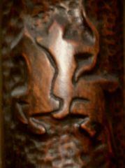 Kopjafa (jelfa) / Altungarische ’Grabstein’ aus Holz / Old Hungarian ’grave stone’ from wood - 4
