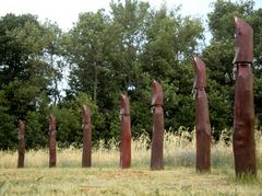 Kopjafák (jelfák) / Altungarische ’Grabsteine’ aus Holz / Old Hungarian ’grave stones’ from wood - 15
