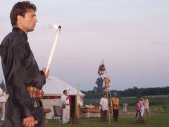 Nemzetségfk a szétosztott fénnyel / Sippe Köpfe mit der verteilten Feuer (Licht) / Clan heads with the distributed fire (light) - 3