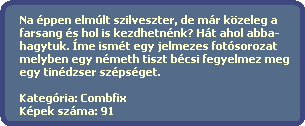 Na éppen elmúlt szilveszter, de már közeleg a
farsang és hol is kezdhetnénk? Hát ahol abba-
hagytuk. Íme ismét egy jelmezes fotósorozat
melyben egy németh tiszt bécsi fegyelmez meg
egy tinédzser szépséget.
Kategória: Combfix
Képek száma: 91 Na éppen elmúlt szilveszter, de már közeleg a
farsang és hol is kezdhetnénk? Hát ahol abba-
hagytuk. Íme ismét egy jelmezes fotósorozat
melyben egy németh tiszt bécsi fegyelmez meg
egy tinédzser szépséget.
Kategória: Combfix
Képek száma: 91