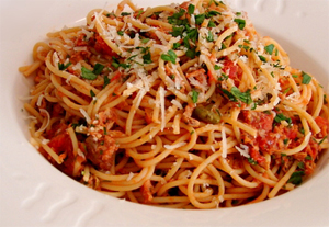 spagetti, olasz ételek