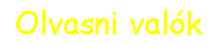 Olvasni valk