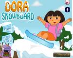 Snowboardozó Dóra