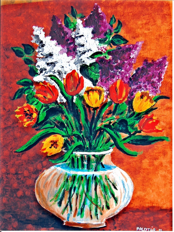 Tulipanos orgonacsokor.jpg