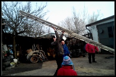 Hir007-Gyakrolat létrával