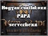 Hogyan csatlakozz a PAPA serverhez.