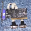 Moschip MCS9835CV PCI serial paralel card