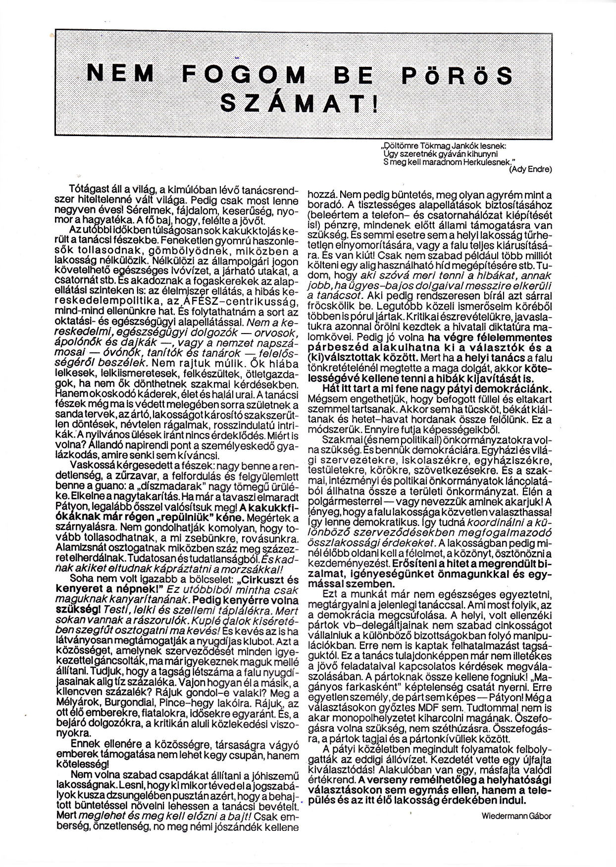 Vlasztsi Szrlap 1990 