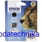 T0711 fekete tintapatron