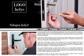Zrszerels tematikj webdesign minta