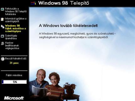 A Windows tovább tökéletesedett
