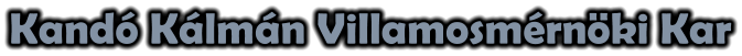 Kandó Kálmán Villamosmérnöki Kar