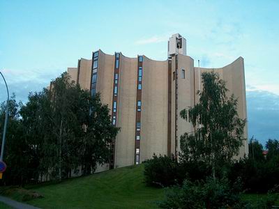 Finnorsz�g, Tampere, Reima Pietila, Kaleva temlom, 1966