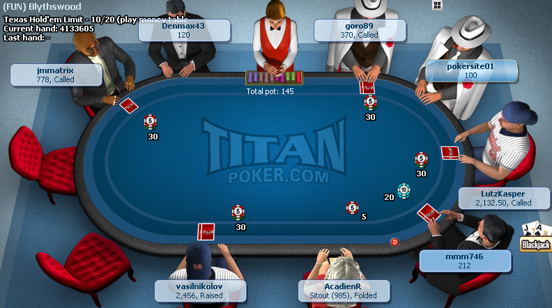 Titan poker,p�ker,pokersite,online,bonus