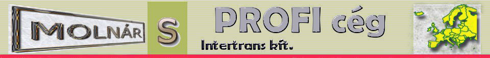 Moln�r S�ndor Intertrans honlapja