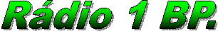 R�dio 1 BP.