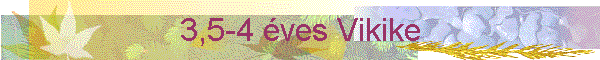 3,5-4 �ves Vikike