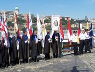 A Történelmi Vitézi Rend a Vigadó rakparton - 1