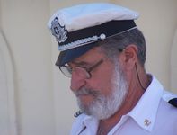 Vitéz Kovács György fedélzetmester elmond(at)ja a tengerész imát - 1