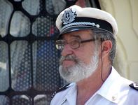 Vitéz Kovács György fedélzetmester elmond(at)ja a tengerész imát - 1