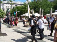 Hunyadi hadának és Kapisztrán seregének közös vonulása / 1