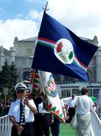 A Magyar Tengerészek Egyesülete zászlaja