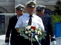 A Magyar Tengerészek Egyesülete koszorúja / 1