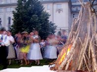Örömtz a Március 15. téren / 2