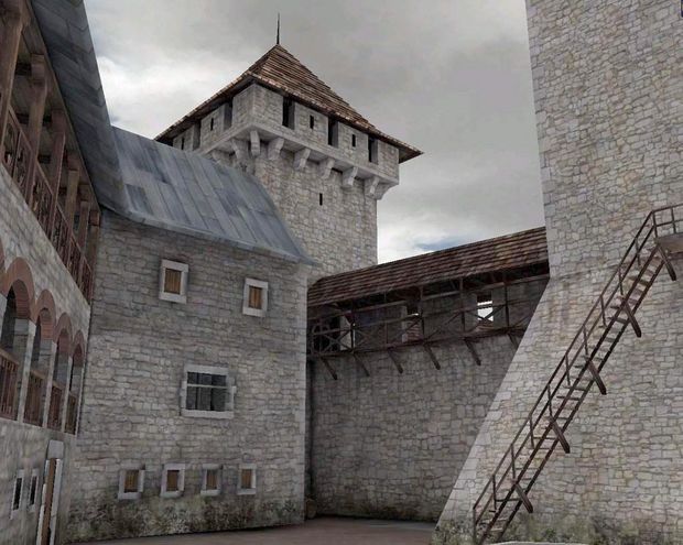 Az udvar