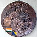 607 Nagy méretû Bosznia címer indiai mestertõl 
