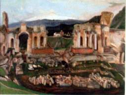 Csontvry Koszta Tivadar Kis Taormina 1904 