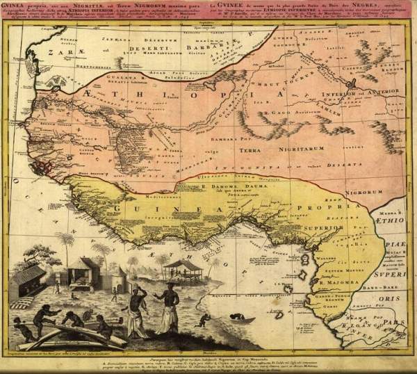 Nyugat-Afrika 1596 reprint trkp 