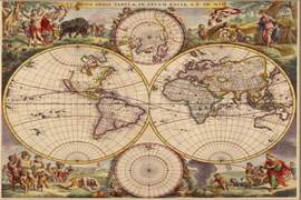 Régi antik reprint térképek:Világ Európa Ázsia Afrika Amerika Ausztrália Város térképek 