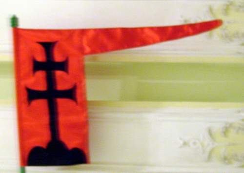 Történelmi zászló Árpádkori kettőskeresztes zászló 