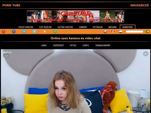 Online szex kamerák és video chat szobák