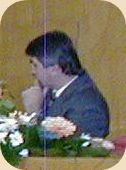 Renkó Ferenc a konferencia elnökségében