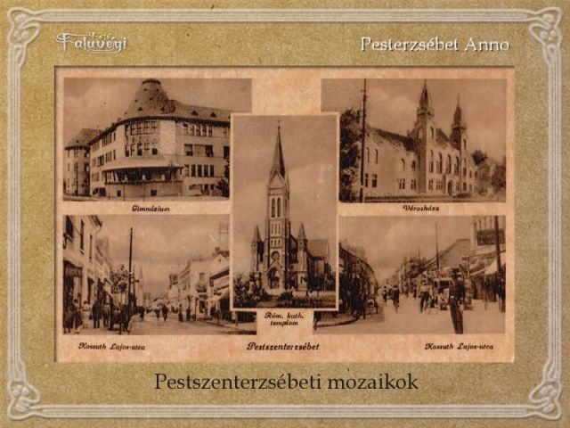 Pestszenterzsébet mozaikok