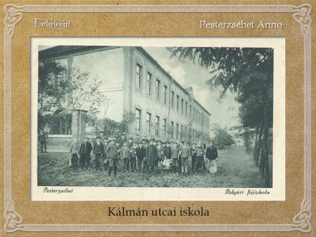 Pesterzsébet: Kálmán utcai iskola