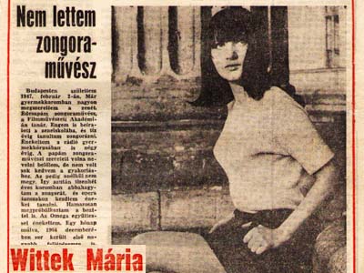 Mzelis Cikk Wittek Marirl 1967- bl.